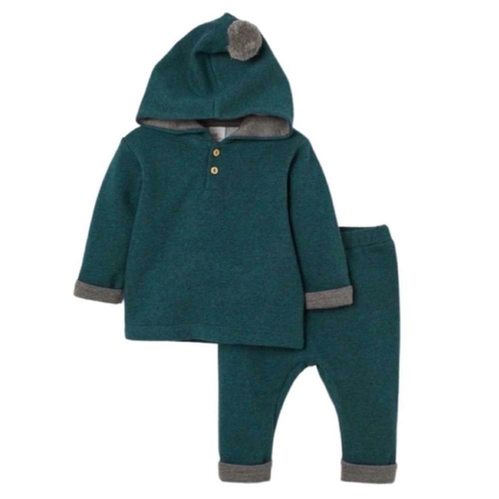H&M BABY TOP AND PANT SET